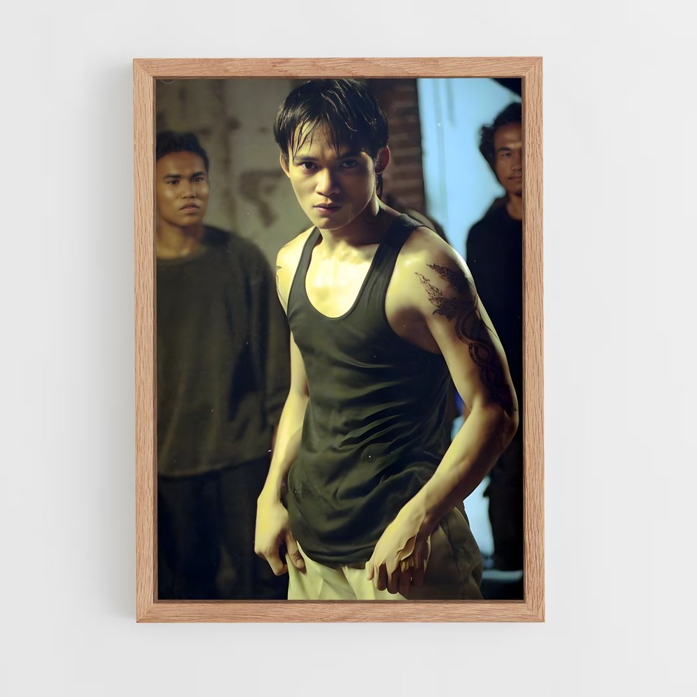 Poster The Warrior Ink – affiche Kung Fu (vue 4)